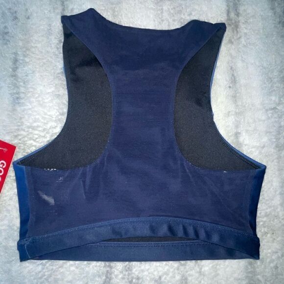 NWTs Good American Empower Ombré Sports Bra w/ Mesh Racerback Size XS - Picture 4 of 8